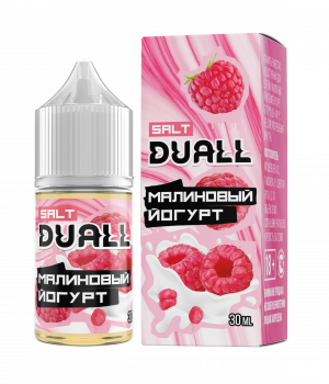 Жидкость DUALL 30 мл 20 мг - Малиновый йогурт
