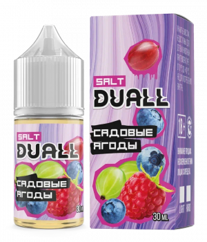 Жидкость DUALL 30 мл hard 20 мг - Садовые ягоды