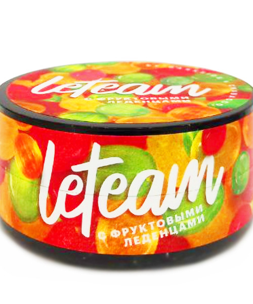 LeTeam 25 г - с фруктовыми леденцами. Акция!