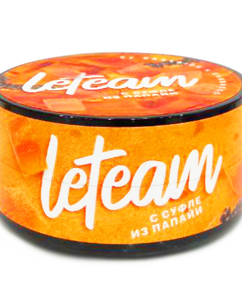 LeTeam 25 г - с суфле из папайи. Акция!