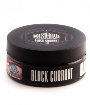 MustHave 125 г - Black Currant (Черная смородина)