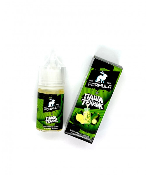 Жидкость Formula X Паша Техник 30мл 20 мг - Cucumber Lemonade (Огуречный лимонад)