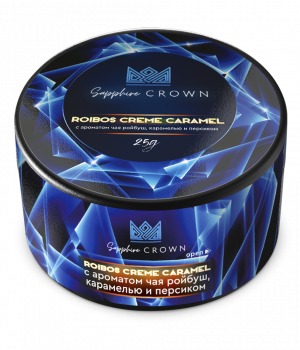 Sapphire Crown 25 г - Roibos Creme Caramel (Чай ройбуш, персик)