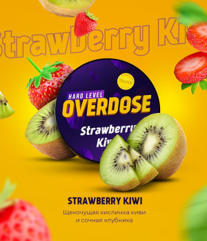 Overdose 25 г - Strawberry Kiwi (Клубника-киви)