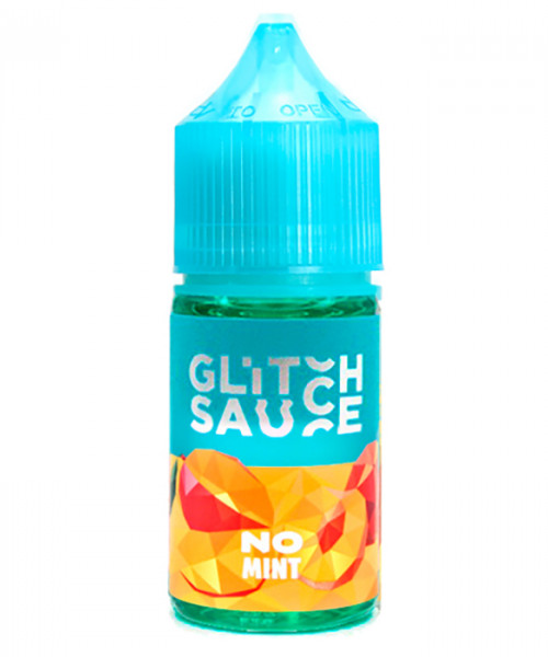 Жидкость Glitch Sauce No Mint 30 мл 20 мг - Amber (Персик-манго)