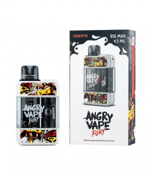 Brusko ANGRY VAPE FURY - Белый