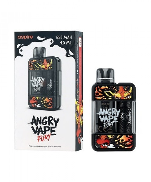 Brusko ANGRY VAPE FURY - Чёрный