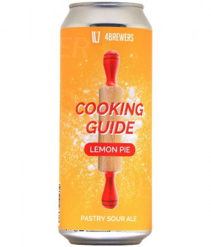 Пивной напиток 4Brewers - Cooking Guide (Лимонный пирог), 0.5л, 6.9%