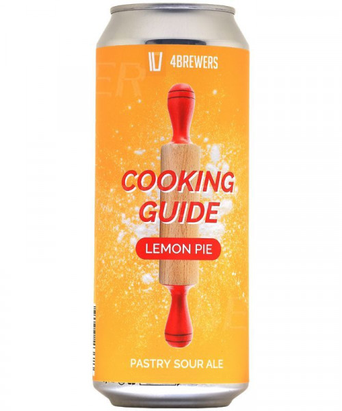 Пивной напиток 4Brewers - Cooking Guide (Лимонный пирог), 0.5л, 6.9%
