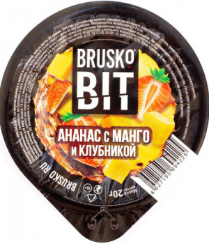 Brusko Bit 20 г - Ананас с манго и клубникой. Акция!