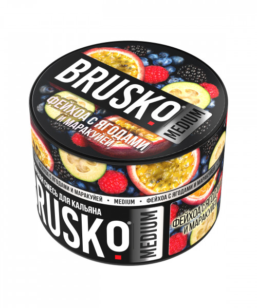 Brusko 50 г - Фейхоа с ягодами и маракуйей