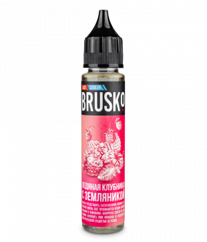 Жидкость Brusko 30 мл ultra 20 мг - Ледяная клубника с земляникой