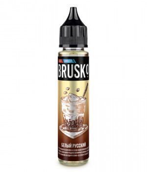 Жидкость Brusko 30 мл ultra 20 мг - Белый русский