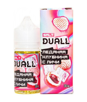 Жидкость DUALL 30 мл hard 20 мг - Ледяная клубника с личи
