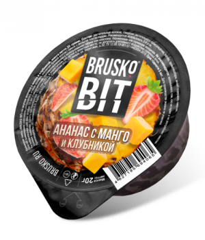 Brusko Bit 20 г - Ананас с манго и клубникой. Акция!