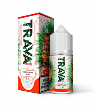 Жидкость Trava 30мл 20мг strong - Энергетик М150-Лёд (Energy Drink M150)