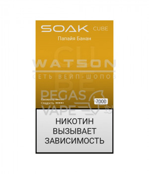 Электронная сигарета Soak Cube - Kumquat (Кумкват), 7000 затяжек