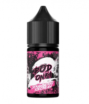 Жидкость Podonki V2 30 мл 20 мг - Strawberry Ice Cream (Клубничное мороженое)