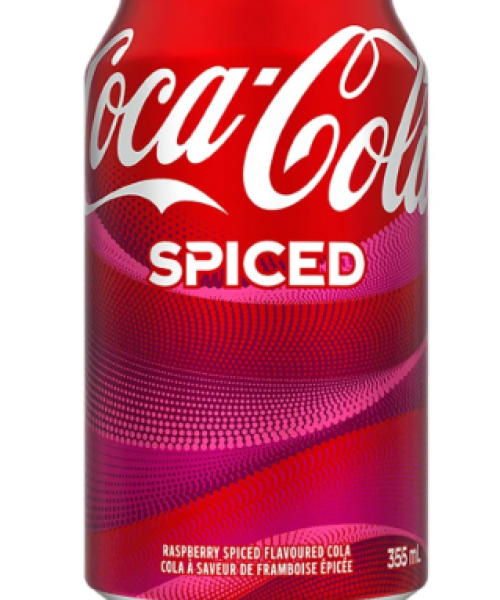 Лимонад Coca-Cola - Raspberry Spiced, 0.355 л
