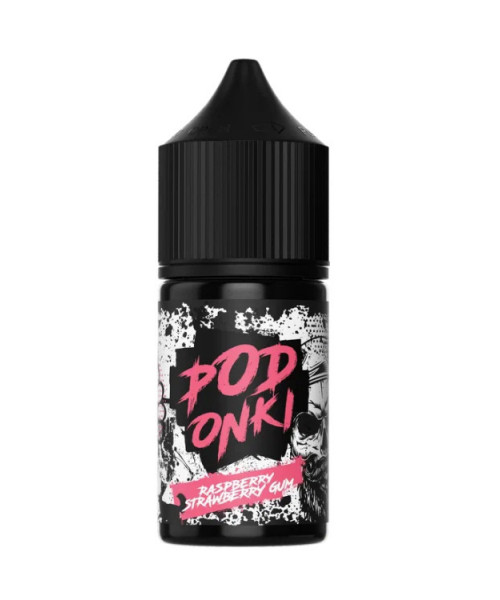 Жидкость Podonki V1 30 мл 20 мг - Raspberry Strawberry Gum (Малина Клубника Жвачка)