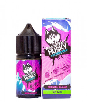 Жидкость Husky Double Ice 30 мл 20 мг - Siberian Black (Ежевика-малина)