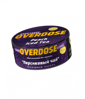 Overdose 25 г - Peach Iced Tea (Персиковый чай)