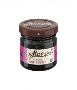 Muassel 40 г - Розовый Закат (Цветочно-ягодный аромат)