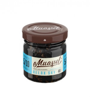 Muassel 40 г - Небесный Релакс (Малина, смородина, цитрус)