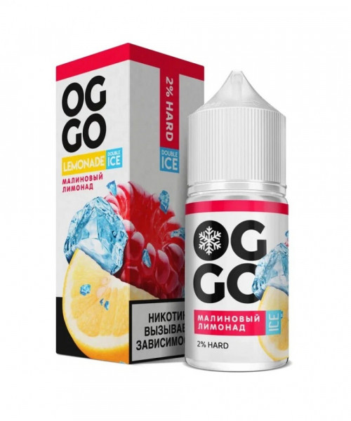 Жидкость OGGO Lemonade 30 мл 20 мг - Малиновый Лимонад (Double ICE)