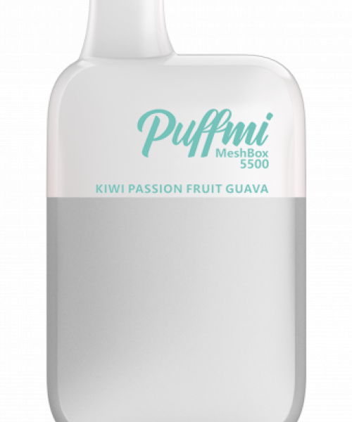 Электронная сигарета Puffmi - Kiwi Passion Fruit Guava, 5000 затяжек