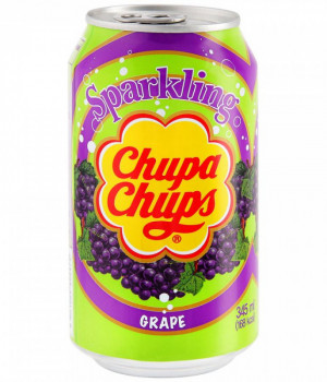 Лимонад Chupa Chups - Grape (Виноград), 0.345 л