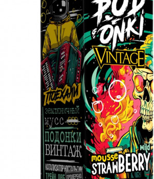 Жидкость Podonki&amp;Vintage 30 мл 20 мг - Земляничный мусс
