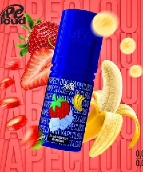 Жидкость Vape Cloud Ice 30 мл 20 мг - Strawberry Banana (Клубника и банан со льдом)