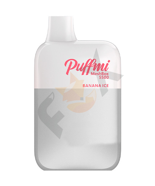 Электронная сигарета Puffmi - Banana Ice, 5000 затяжек