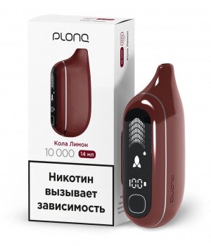 Электронная сигарета PLONQ Max Pro - Кола Лимон, 10 000 затяжек