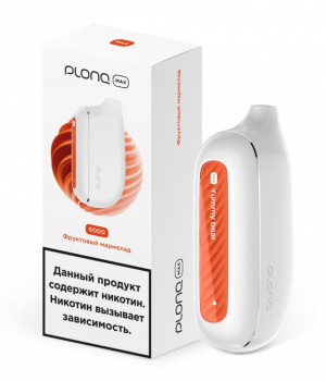 Электронная сигарета PLONQ Max - Сицилийский апельсин, 6000 затяжек