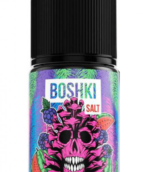 Жидкость Boshki Salt 30 мл strong 20 мг - Neon (Арбуз-ежевика)