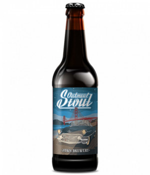 Пиво Jaws (М) - Oatmeal Stout, 0.5л, 5.2%