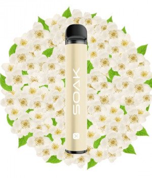 Электронная сигарета Soak X - Jasmin (жасмин), 1500 затяжек