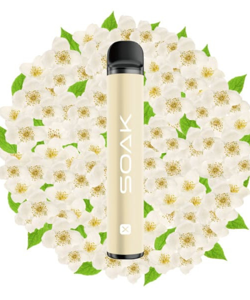 Электронная сигарета Soak X - Jasmin (жасмин), 1500 затяжек