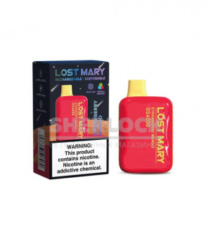 Электронная сигарета Lost Mary OS - Клубника-Манго, 4000 затяжек