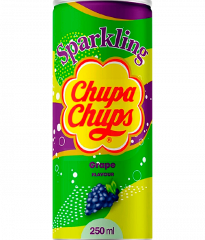 Лимонад Chupa Chups - Grape (Виноград), 0.345 л