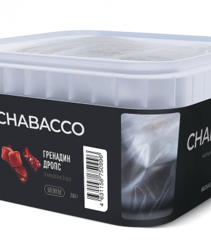 Chabacco 200 г - Grenadine Drops (Гранатовые Леденцы)