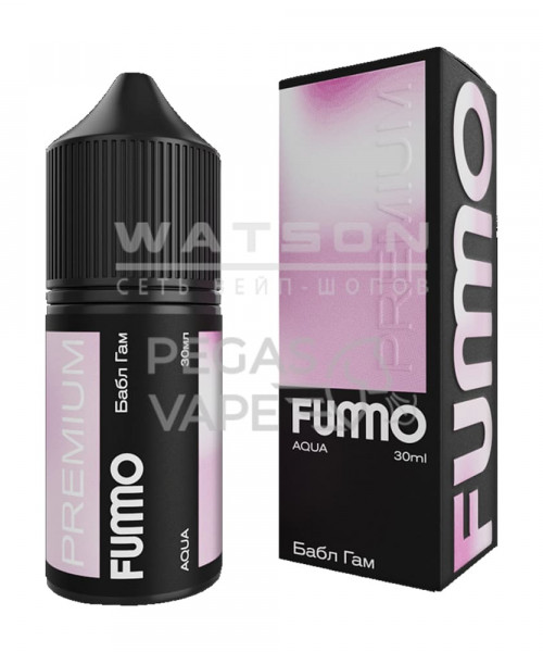 Жидкость Fummo Aqua 30 мл 20 мг - Бабл Гам