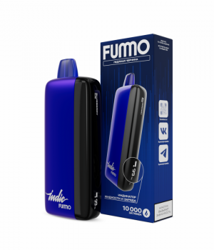 Электронная сигарета Fummo Indic - Ледяная Черника, 10000 затяжек