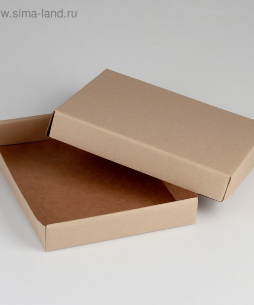 Коробка Крафт 26х21,5х4 см