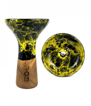 Чаша MOONRAVE Phunnel - Marble black yellow (черно-желтый)