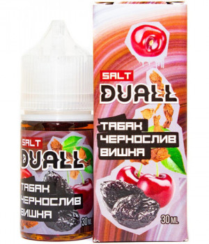Жидкость DUALL 30 мл hard 20 мг - Табак, чернослив, вишня