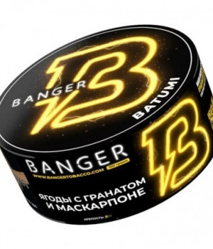 Banger  25 г - Batumi (Ягоды с гранатом и маскарпоне)