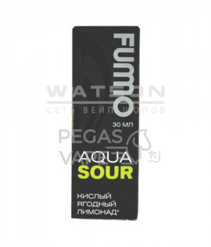 Жидкость Fummo Aqua Sour 30 мл 20 мг - Кислый Ягодный Лимонад